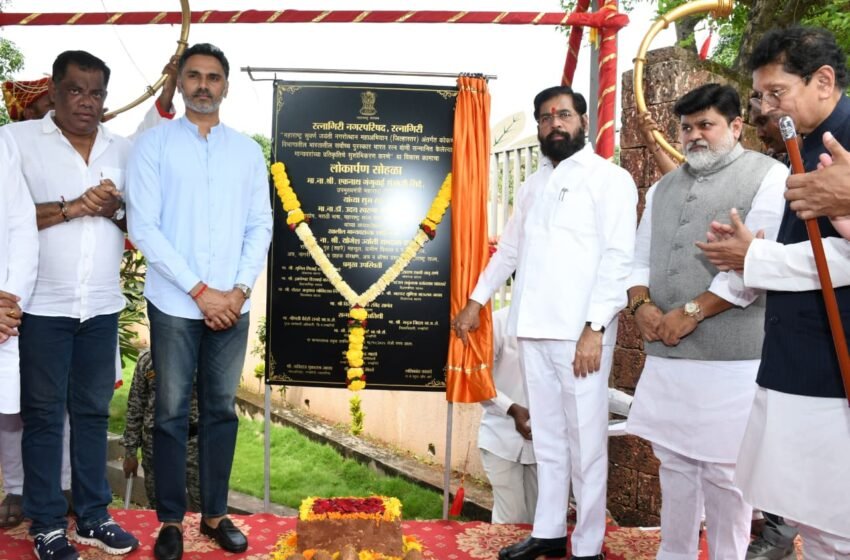  ‘भारतरत्न’ सन्मानित व्यक्तीमत्वांच्या अर्धपुतळ्यांचेउपमुख्यमंत्री एकनाथ शिंदे यांच्या हस्ते लोकार्पण