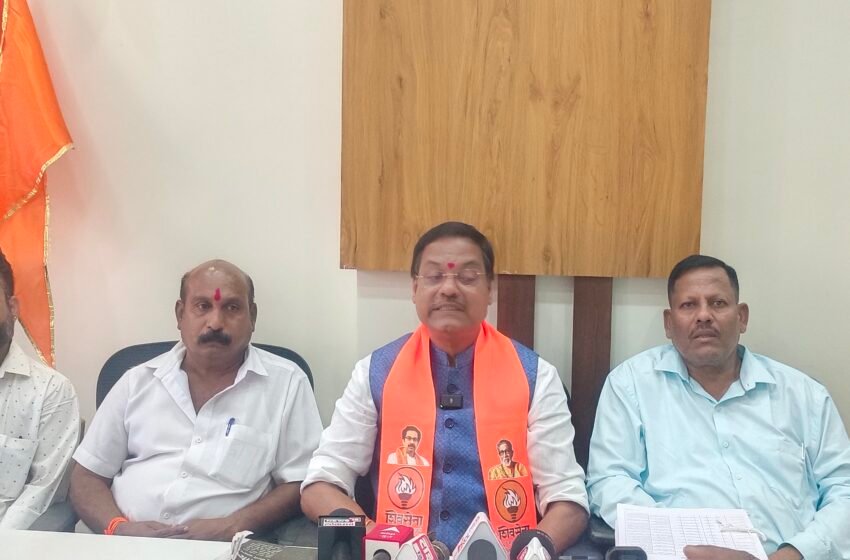  शहरातील रस्त्यांवरील खड्डे भरण्यासाठी आज उबाठाकडून चक्काजाम आंदोलन