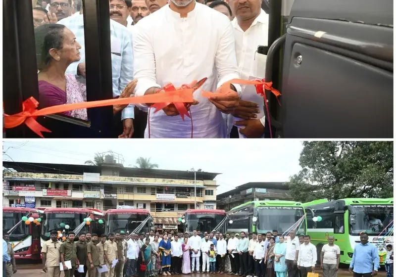  दापोली आगारात ‘शिवाई ई-बसेस’ दाखल; रत्नागिरी जिल्ह्याला मिळणार १५० ई-बस