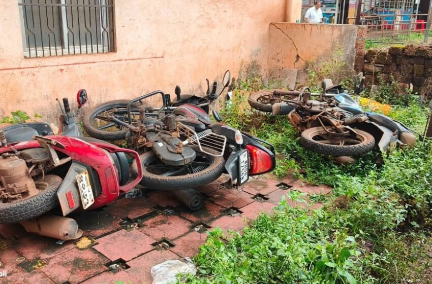  दापोलीत नागालँडच्या तरुणाकडून 4 गाड्यांची तोडफोड