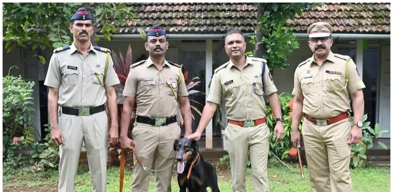 सेवाकाळ पूर्ण करून श्वान ‘रॅम्बो’ सेवानिवृत्त; रत्नागिरी पोलीस दलातर्फे भावपूर्ण निरोप