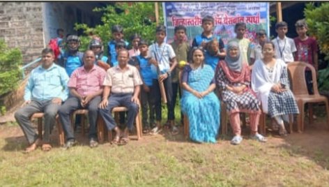  कोल्हापूर विभागीय शासकीय बेसबॉल स्पर्धेसाठी ‘न्यू इंग्लिश स्कूल, सैतवडे’चा संघ रवाना!