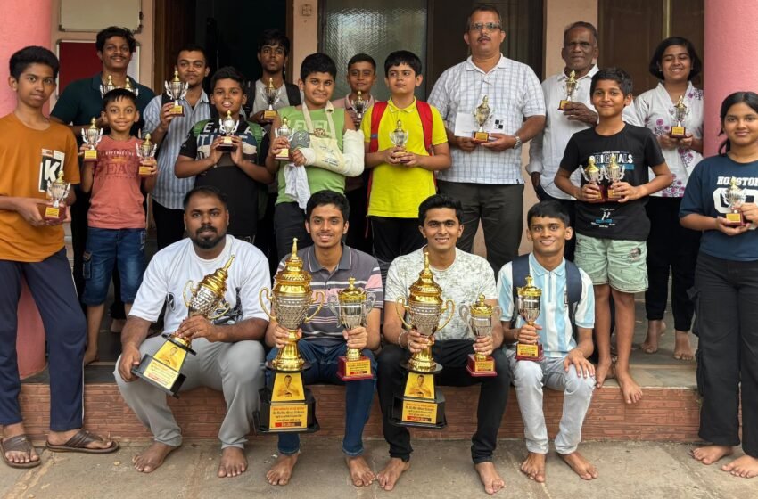  कै. दिलीप श्रीपाद टिकेकर स्मृती बुद्धिबळ स्पर्धेत सौरिश कशेळकर विजेता