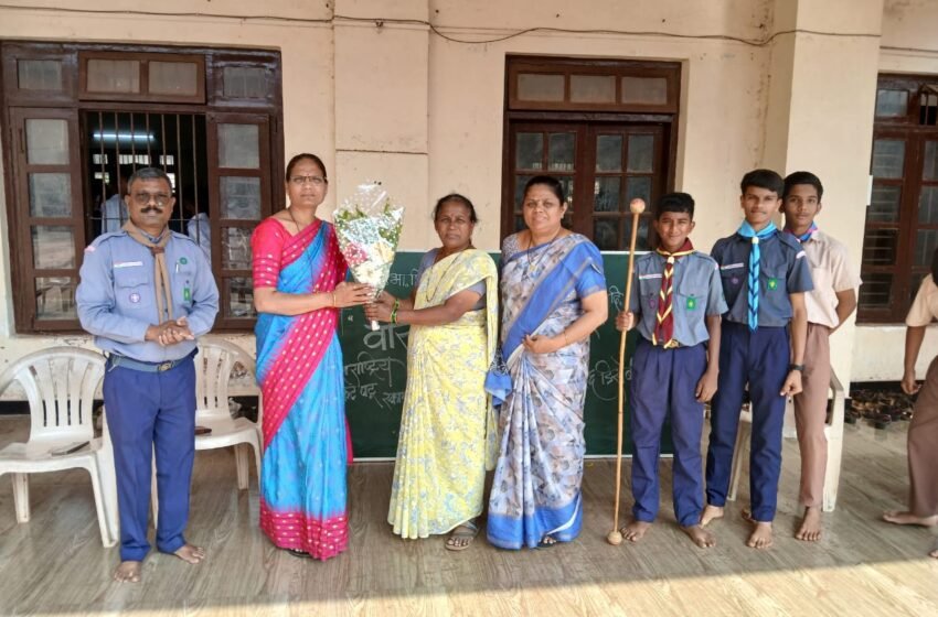  शिर्के हायस्कूल येथे वीर बाल दिवस विविध उपक्रमांनी साजरा ; डायट प्राचार्य कांबळे यांच्याकडून कौतुक