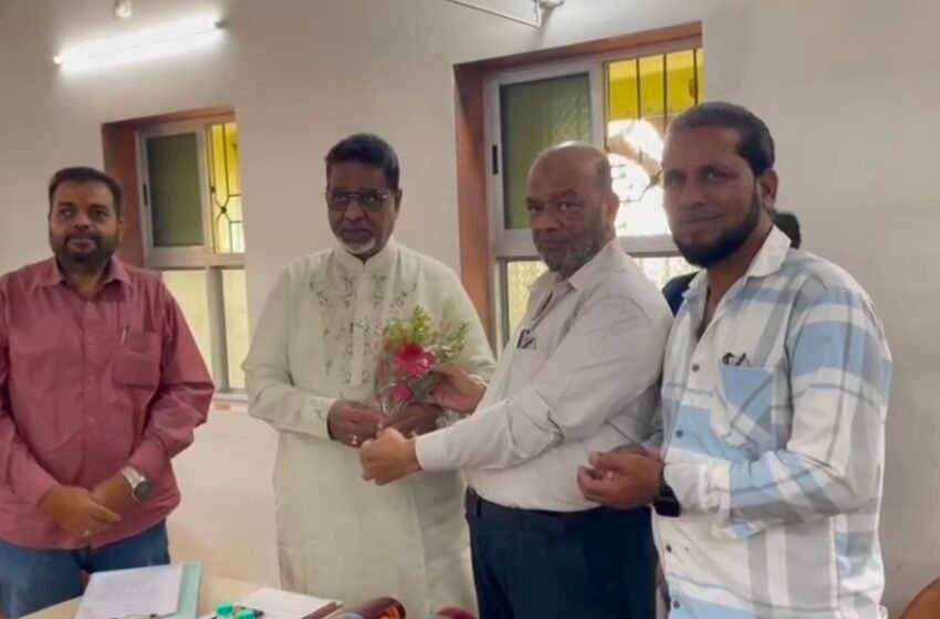  उधमनगर पडवेकर कॉलनीच्या अध्यक्षपदी सलग चौथ्यांदा अलिमियां काझी यांची बिनविरोध निवड