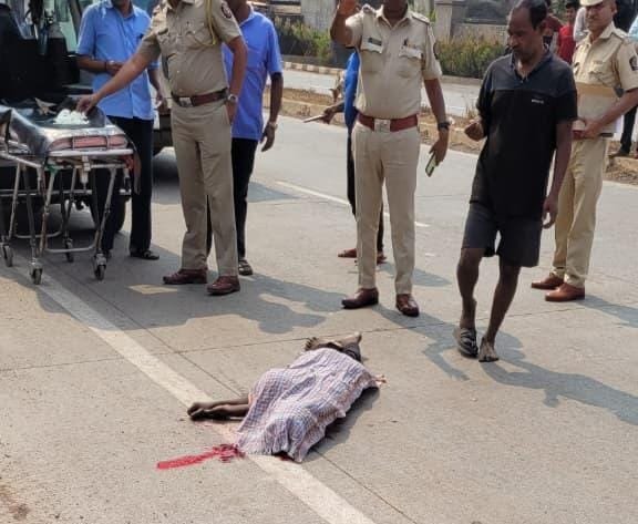 कंटेनरच्या धडकेत तरुणाचा मृत्यू; चालकावर गुन्हा दाखल