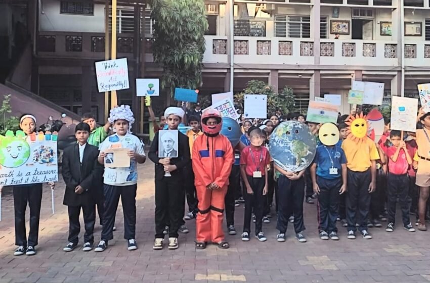  सेक्रेड हार्ट कॉन्व्हेंट हायस्कूलमध्ये (रत्नागिरी शहर) विज्ञान दिन उत्साहात साजरा