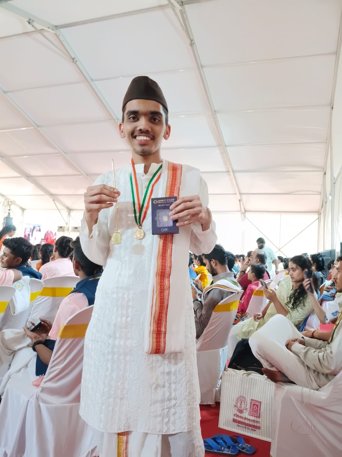 वरवडे गावच्या सुपुत्राचे राष्ट्रीय स्तरावर सुवर्णयश