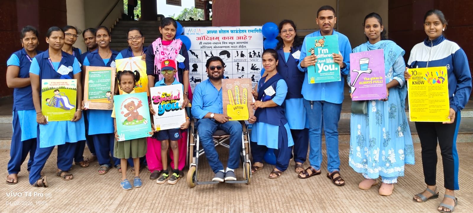 रत्नागिरीत जागतिक ऑटिझम जागरूकता दिन उत्साहात; ‘आस्था’ सोशल फाउंडेशनतर्फे बस स्थानकावर जनजागृती