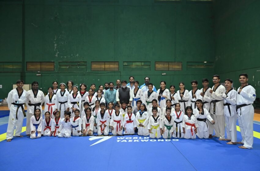  नामदार उदय सामंत यांच्या पुढाकारातून जागतिक दर्जाच्या तायक्वॉंदो सुविधा