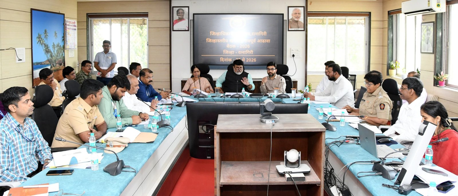 जिल्हा मान्सून पूर्वतयारी आढावा बैठककोणतीही दुर्घटना होवू नये, याची दक्षता घ्यावी : पालकमंत्री डाॕ उदय सामंत