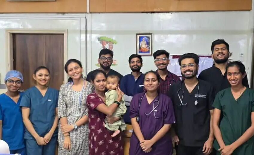  सर्पदंश झालेल्या ६ महिन्यांच्या बाळाला वाचवण्यात यश
