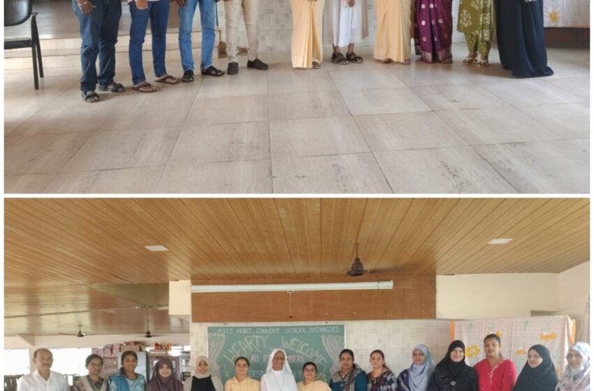  सेक्रेड हार्ट कॉन्व्हेंट हायस्कूलमध्ये पहिली पालक-शिक्षक संघाची सभा संपन्न