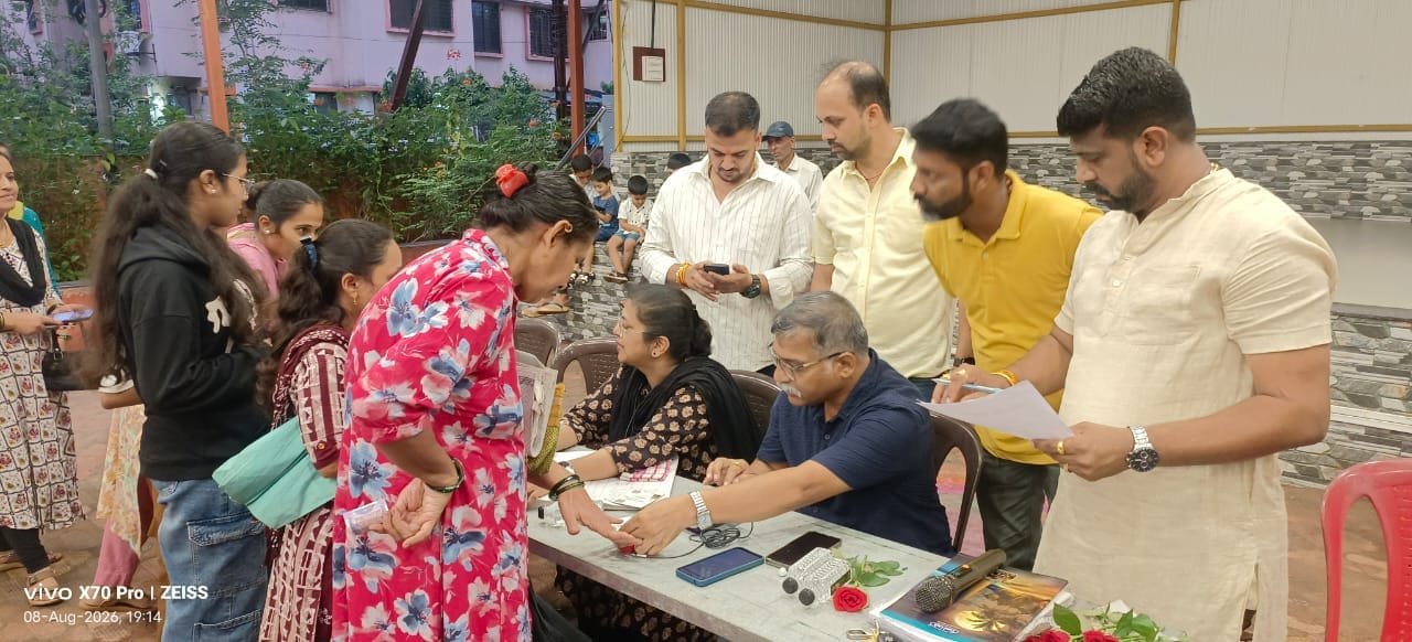 नगरसेवक सौरभ मलुष्टे यांच्या पुढाकाराने एनसीएमसी कार्ड नोंदणी कॅम्पला उत्स्फूर्त प्रतिसाद