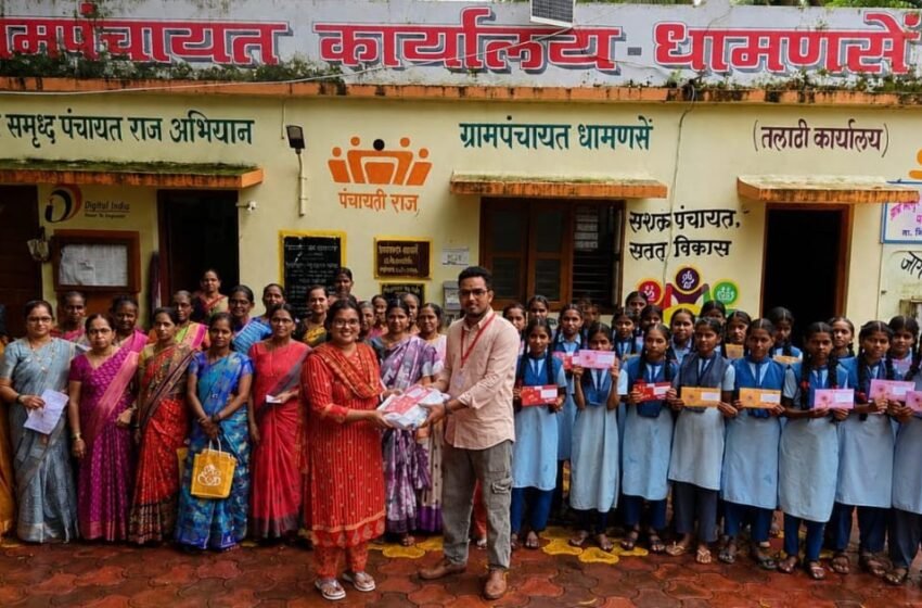 धामणसेंतील महिलांनी जोडला जवानांच्या मनगटाशी मायेचा धागा!
