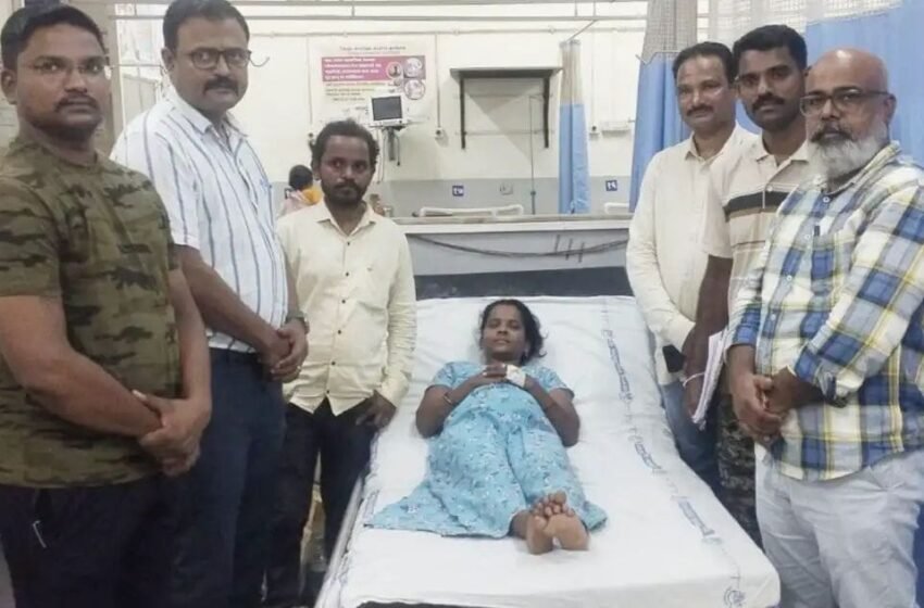  चिपळूणमध्ये मगरीचा महिलेवर जीवघेणा हल्ला