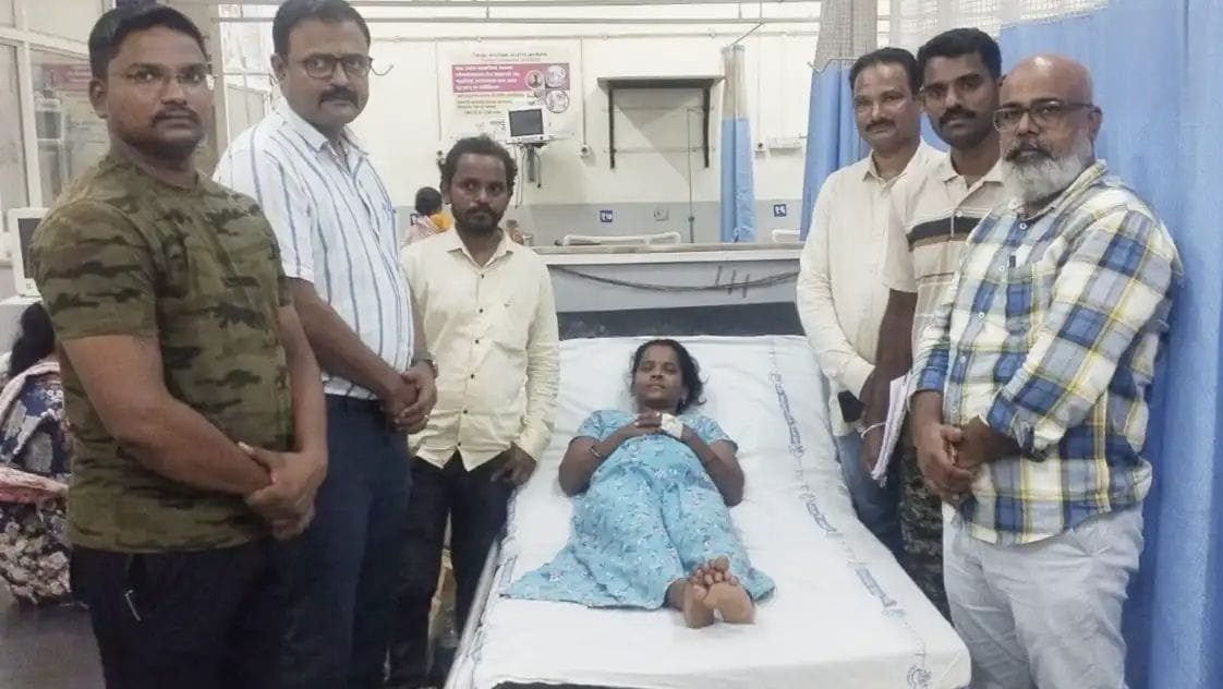 चिपळूणमध्ये मगरीचा महिलेवर जीवघेणा हल्ला