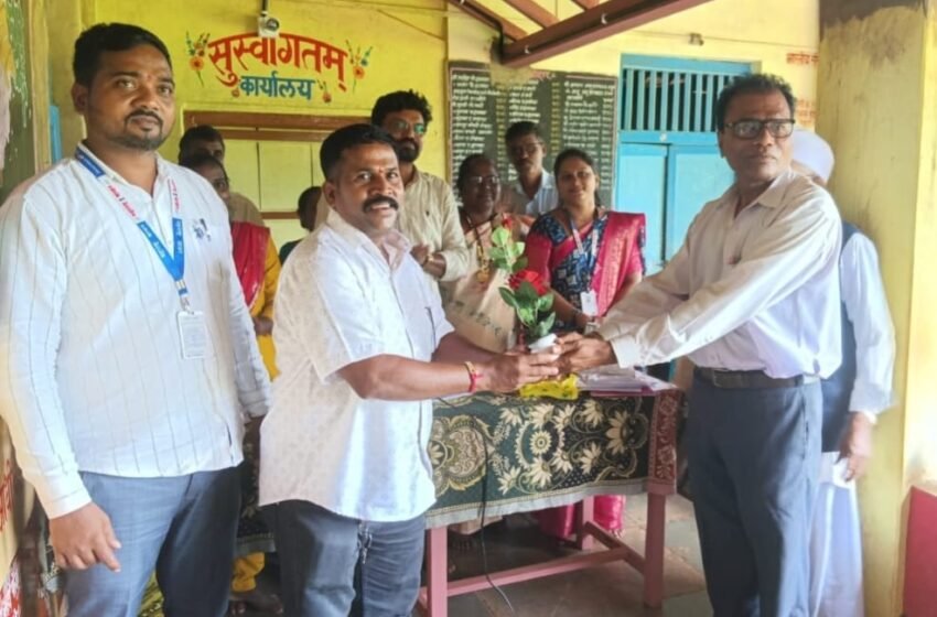  गोठणे दोनिवडे तंटामुक्त समितीच्या अध्यक्षपदी संतोष कुडकर यांची बिनविरोध निवड