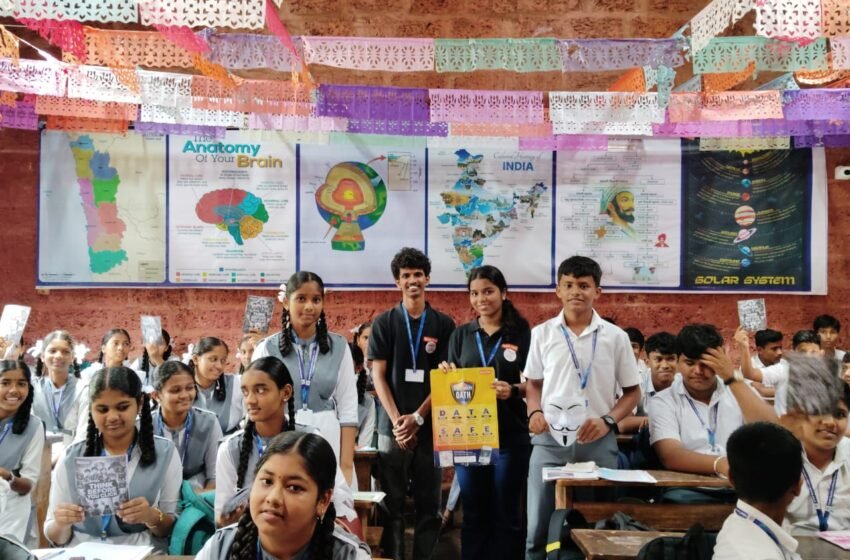  ‘सायबर शिक्षणातून सायबर सुरक्षा’ अभियानातून पाचल येथे सायबर जागृतीचा संदेश