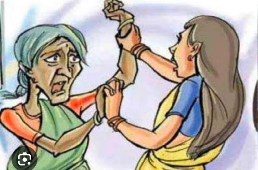  विंचू अंगावर टाकण्याचा प्रयत्न करत शिवीगाळ