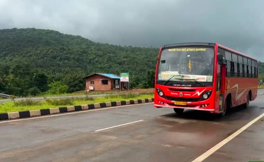  आंबा घाटातून बस सेवा सुरू