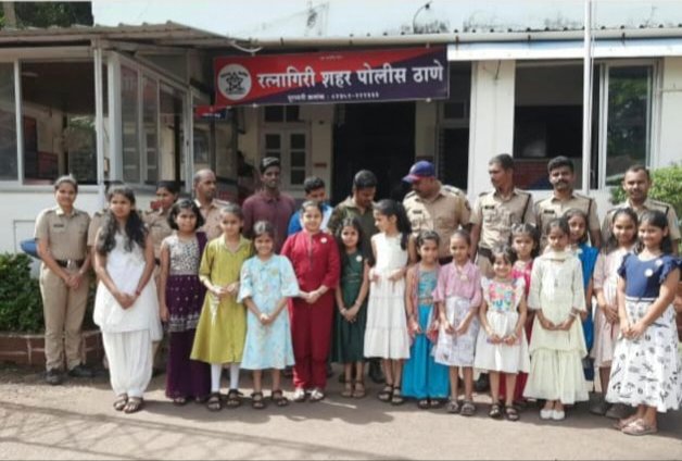  जी. जी. पी. एस. शाळेत रक्षाबंधन उत्साहपूर्ण वातावरणात