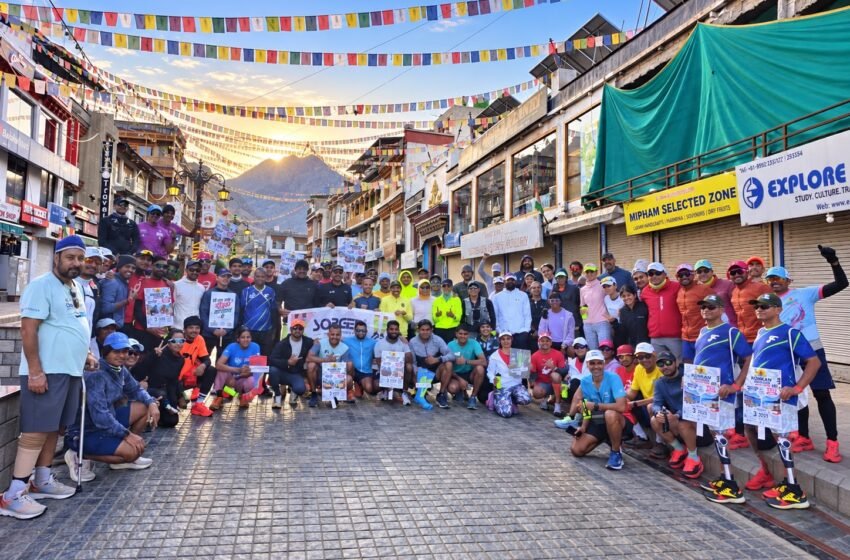  हिमालयाच्या कुशीत दुमदुमला कोकण कोस्टल हाफ मॅरेथॉनचा आवाज