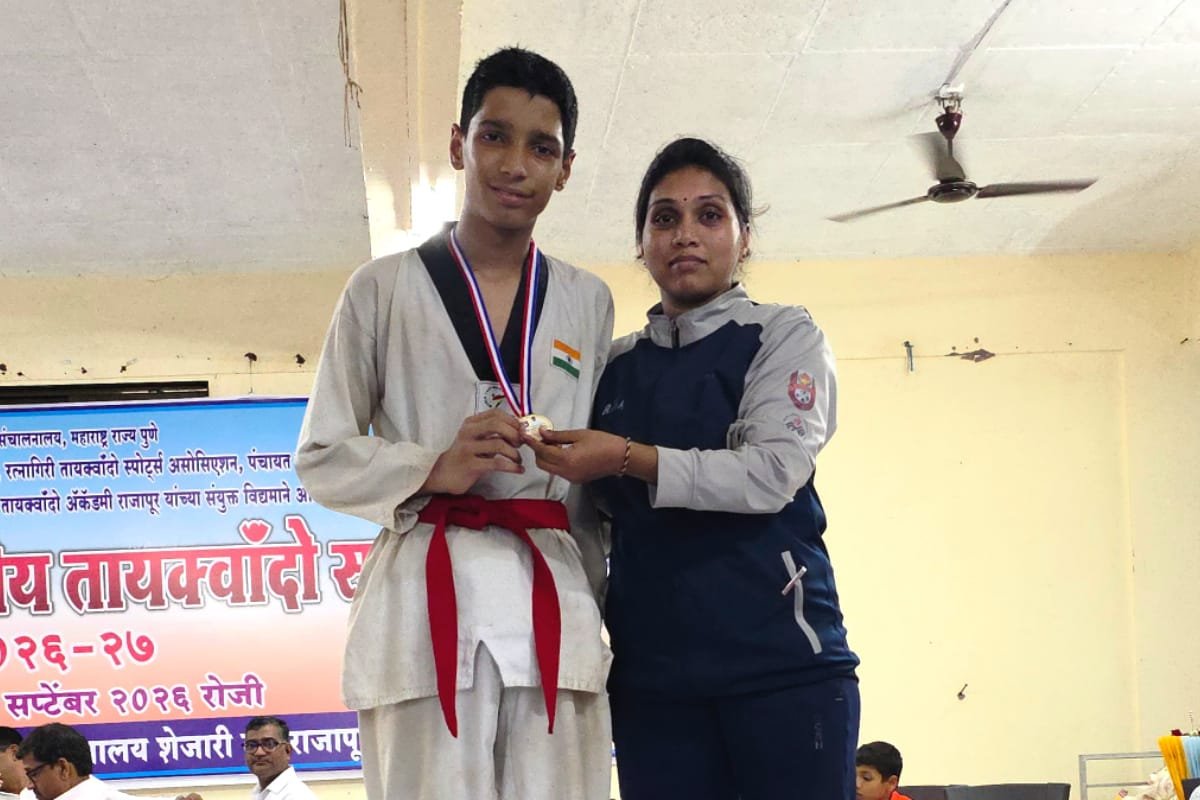 रत्नागिरीच्या अयान खानची तायक्वांदोच्या विभागीय स्पर्धेसाठी निवड