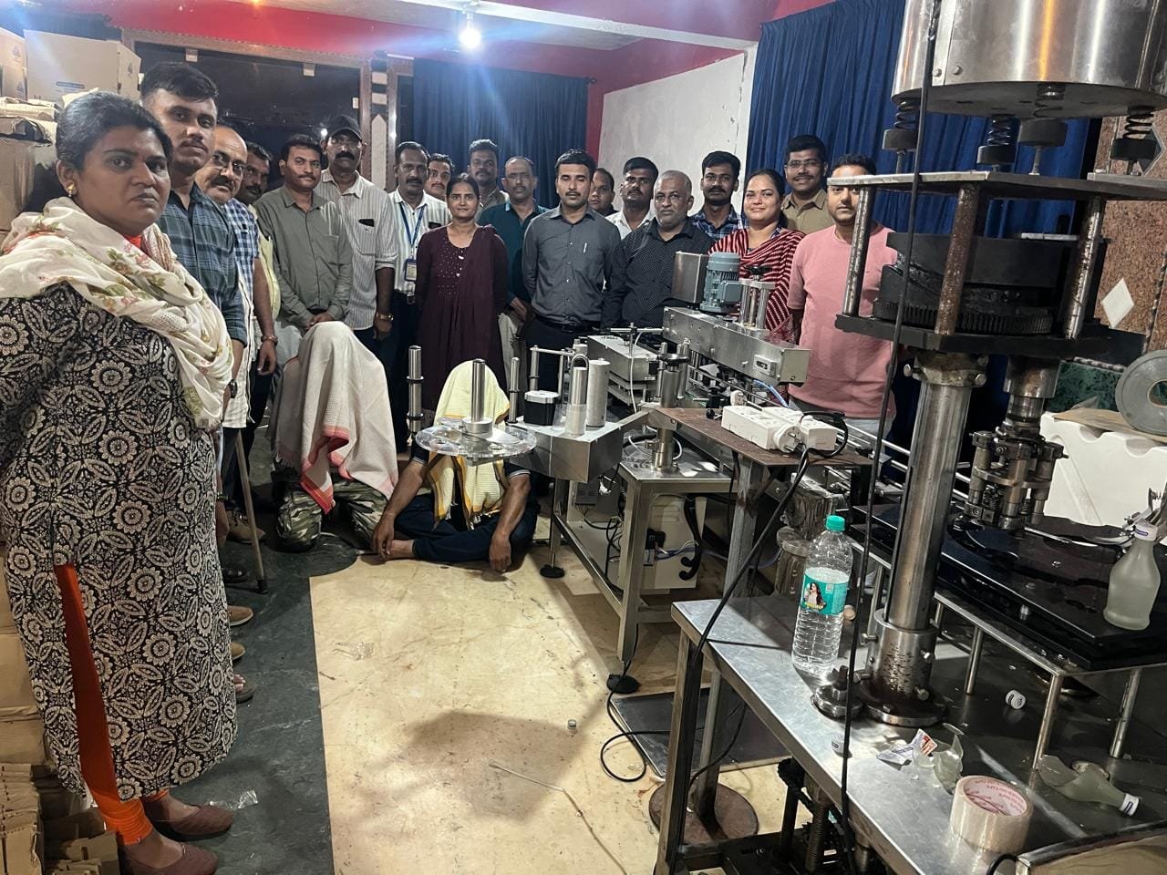 तळगाव येथे गोवा बनावट दारूचा कारखाना उध्वस्त