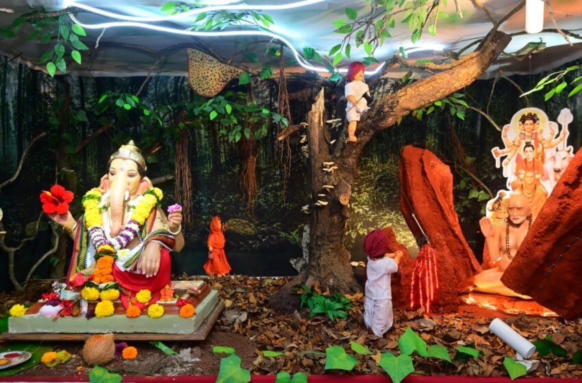  कांचन डिजिटल घरगुती गणपती सजावट स्पर्धेचा निकाल जाहीर