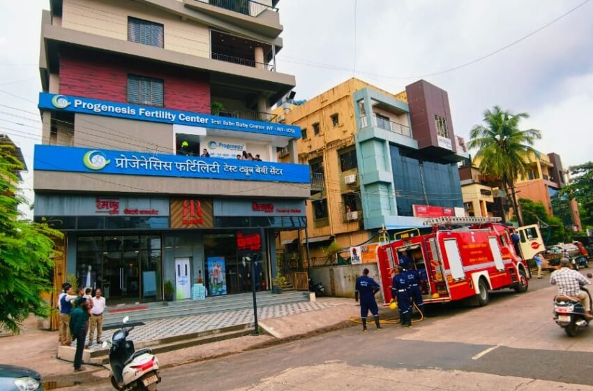  ‘फर्टिलिटी टेस्ट ट्यूब सेंटर’च्या बॅटरी सेटअपमध्ये शॉर्ट सर्किट
