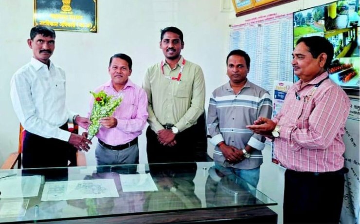  मिलिंद कदम देवरूख पंचायत समितीत सहायक लेखाधिकारीपदी रुजू
