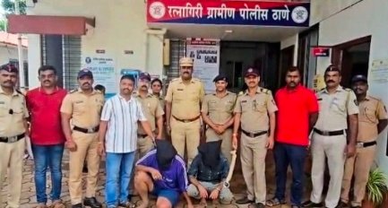 रत्नागिरीत पोलिसांवर गाडी घालून पळणारा गोवंश तस्करांचा टोळका जेरबंद; टोळीचा पर्दाफाश