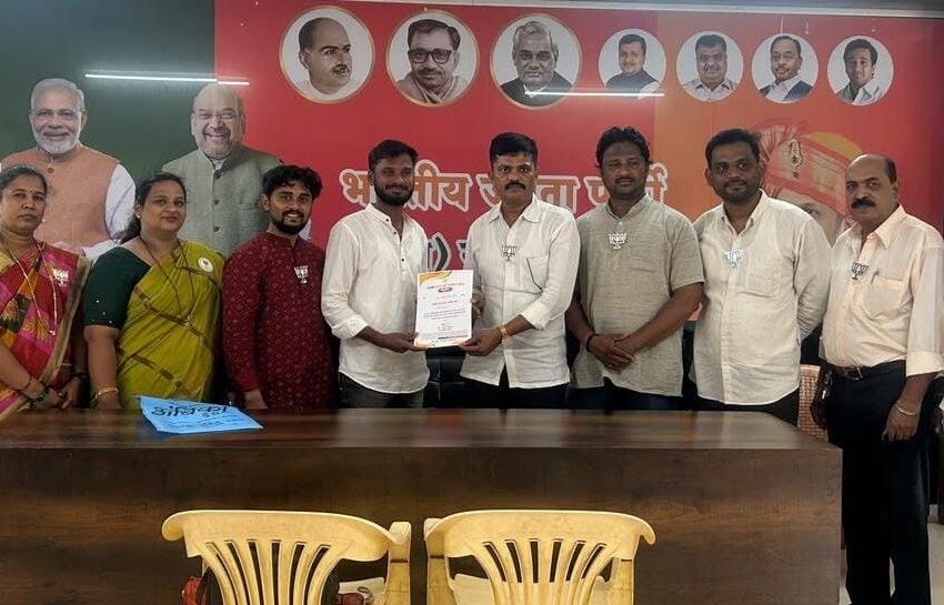  रत्नागिरी शहर प्रभाग क्र. १४ च्या शक्तीकेंद्र प्रमुखपदी अभिषेक रमेश सुर्वे यांची नियुक्ती
