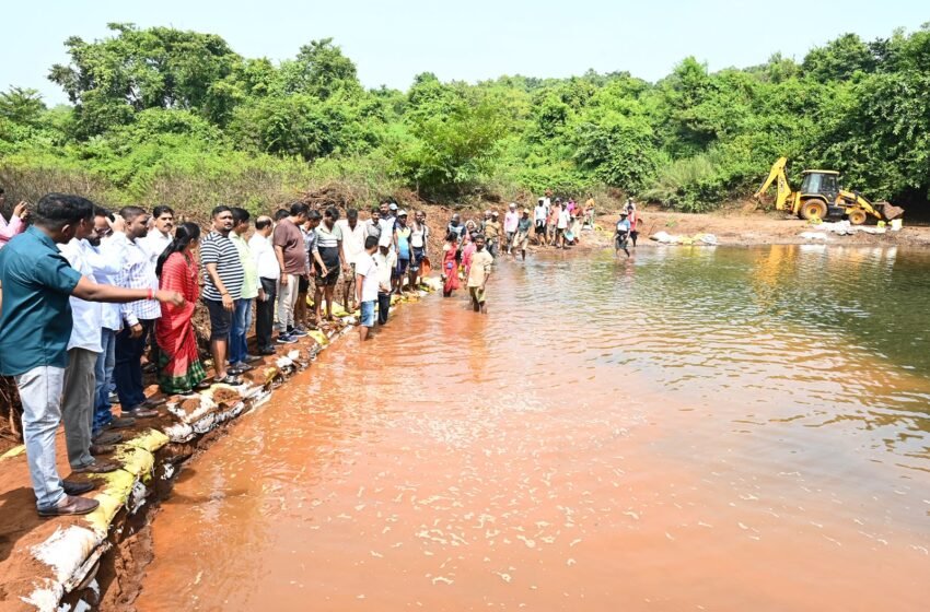  रत्नागिरी तालुक्यात ५७७ वनराई बंधारे पूर्ण