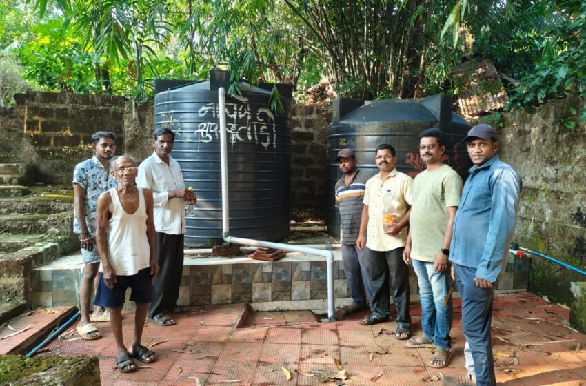  नाचणे सुपलवाडीत पाणी संवर्धनासाठी पुढाकार