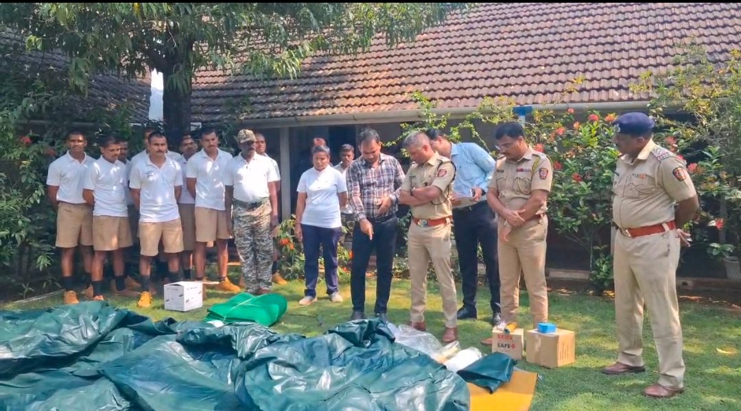 दुर्गम भागात बंदोबस्तासाठी तैनात असणाऱ्या पोलिसांसाठी ‘टेंट’ ठरणार वरदान; एसपींचा कौतुकास्पद निर्णय