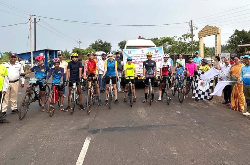  जिल्हास्तरीय शालेय सायकलिंग स्पर्धा रत्नागिरीत उत्साहात
